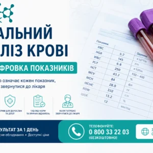 Загальний аналіз крові: розшифровка показників норми та відхилень