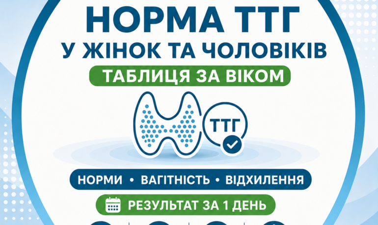 норма ТТГ у жінок